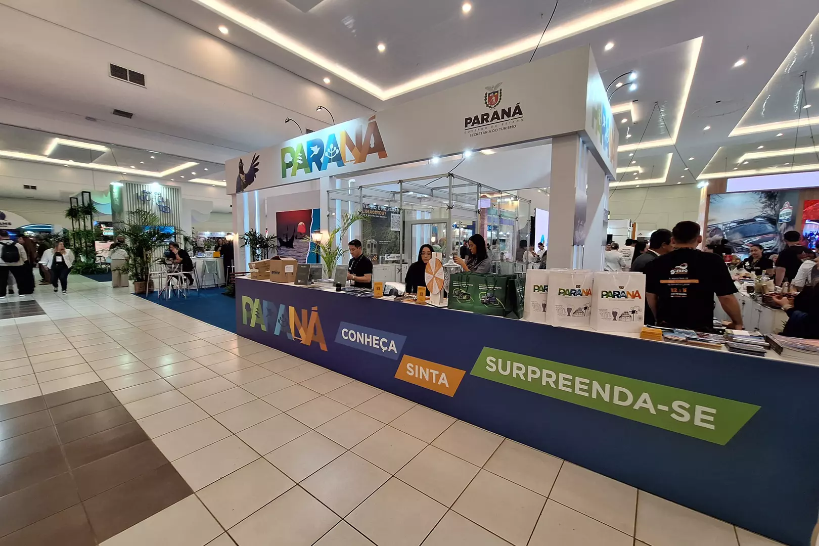 Sudoeste - expositores de todas as regiões do Paraná apresentam roteiros e projetos no FIT Cataratas